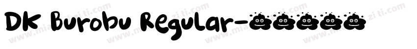 DK Burobu Regular字体转换